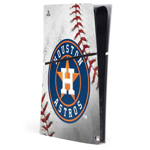 MLB Houston Astros Game Ball PS5 Slim Digital Edition Console Skin