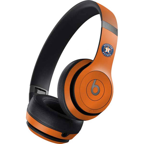 MLB Houston Astros Jersey Alternate Beats Solo 4 Wireless Headphones Skin