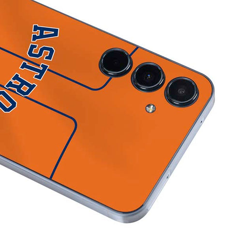 MLB Houston Astros Jersey Alternate Galaxy A35 5G Skin