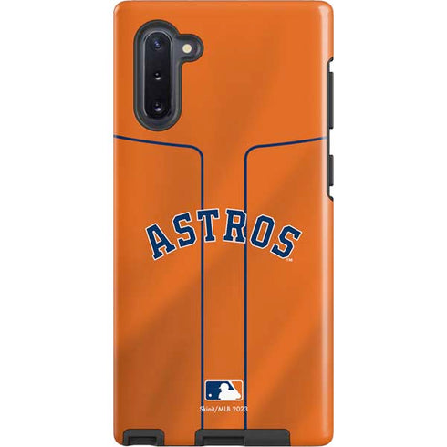 MLB Houston Astros Jersey Alternate Galaxy Cases