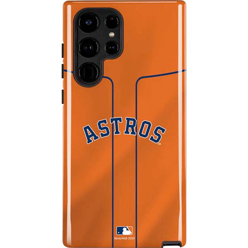 MLB Houston Astros Jersey Alternate Galaxy S25 Ultra Impact Case