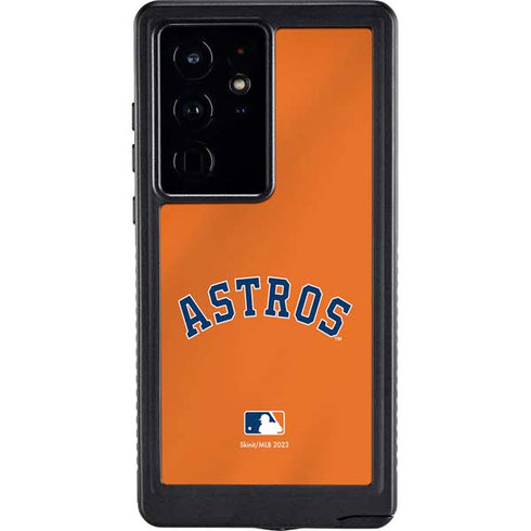 MLB Houston Astros Jersey Alternate Galaxy S24 Ultra Waterproof Case