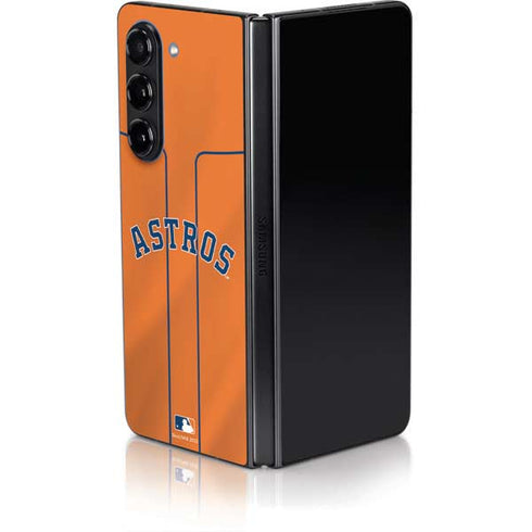 MLB Houston Astros Jersey Alternate Galaxy Z Fold5 5G Skin