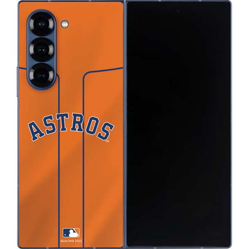 MLB Houston Astros Jersey Alternate Galaxy Z Fold6 Skin