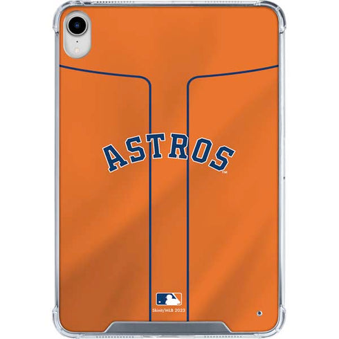 MLB Houston Astros Jersey Alternate iPad 11th Gen (2025) Clear Case