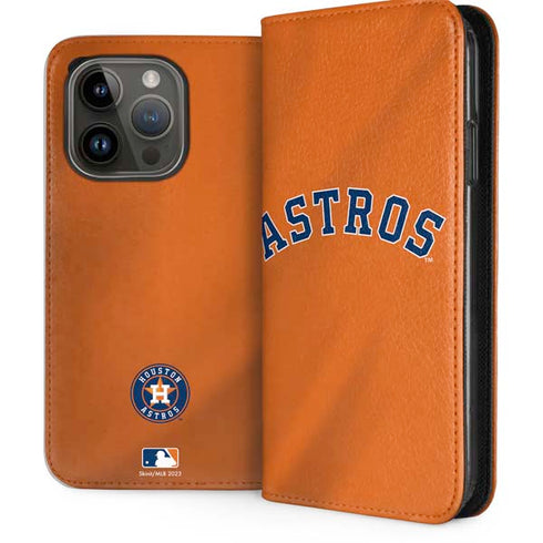 MLB Houston Astros Jersey Alternate iPhone 15 Pro Folio Case