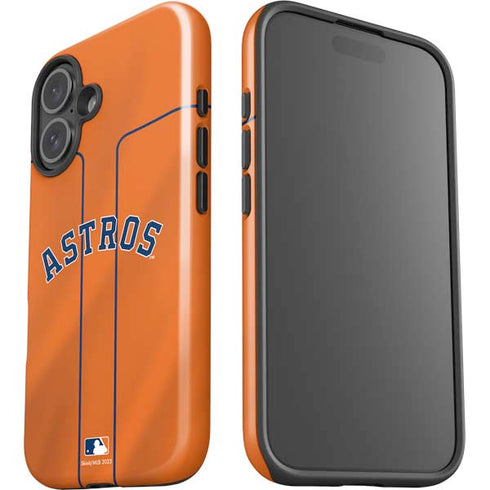 MLB Houston Astros Jersey Alternate iPhone 16 Plus Impact Case