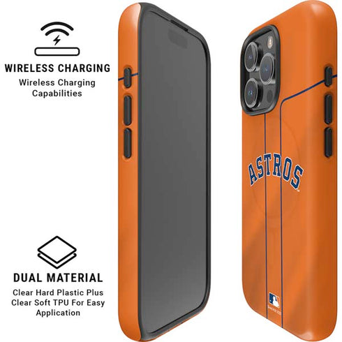 MLB Houston Astros Jersey Alternate iPhone 16 Pro Magsafe Impact Case