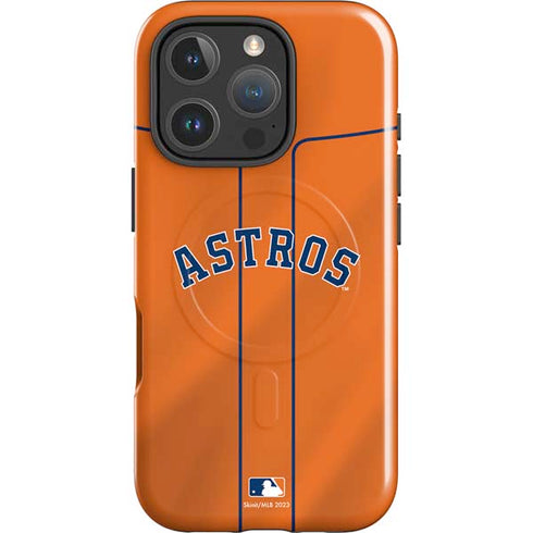 MLB Houston Astros Jersey Alternate iPhone 16 Pro Max Magsafe Impact Case