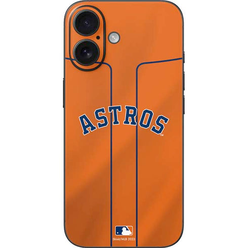 MLB Houston Astros Jersey Alternate iPhone 16 Skin