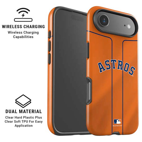 MLB Houston Astros Jersey Alternate iPhone 17 Air Magsafe Impact Case