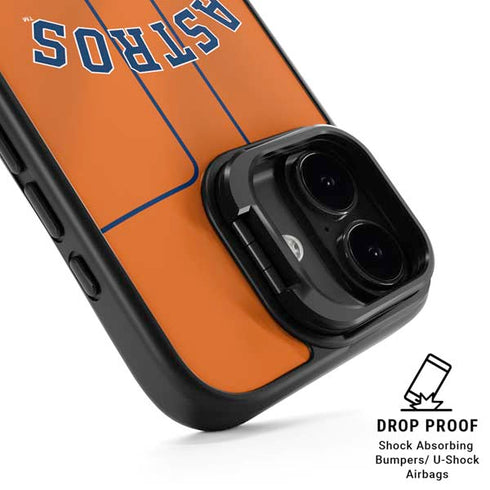 MLB Houston Astros Jersey Alternate iPhone 17 Kickstand Case
