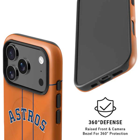 MLB Houston Astros Jersey Alternate iPhone 17 Pro Max Magsafe Impact Case