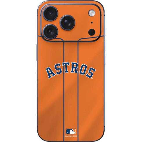 MLB Houston Astros Jersey Alternate iPhone 17 Pro Skin