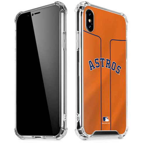 MLB Houston Astros Jersey Alternate iPhone X/XS Clear Case