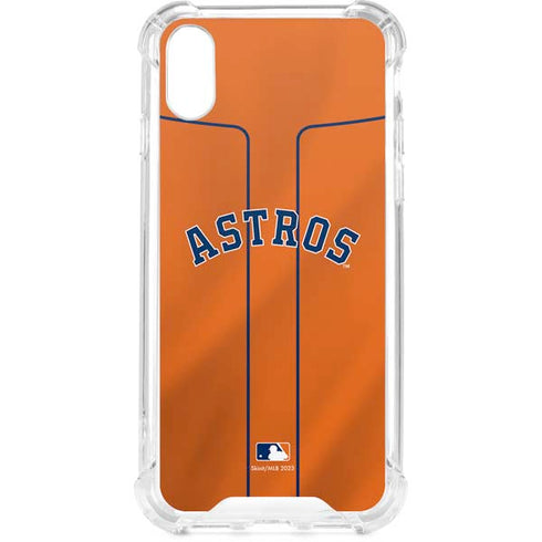 MLB Houston Astros Jersey Alternate iPhone XS Clear Case