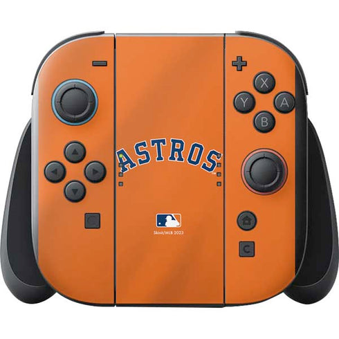 MLB Houston Astros Jersey Alternate Nintendo Switch 2 (2025) with Joy-Con Skin