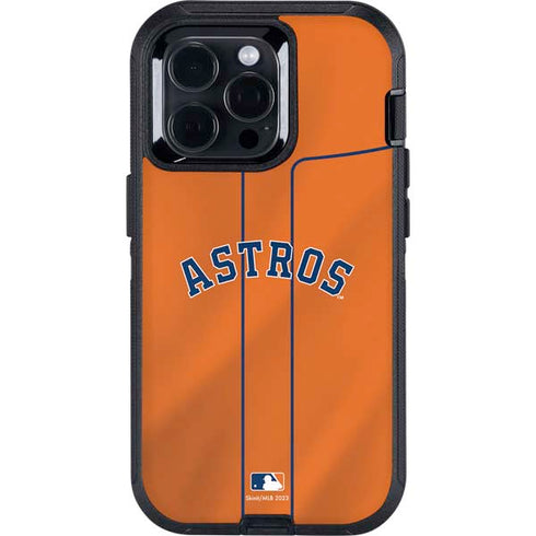 MLB Houston Astros Jersey Alternate Otterbox Defender iPhone Skin