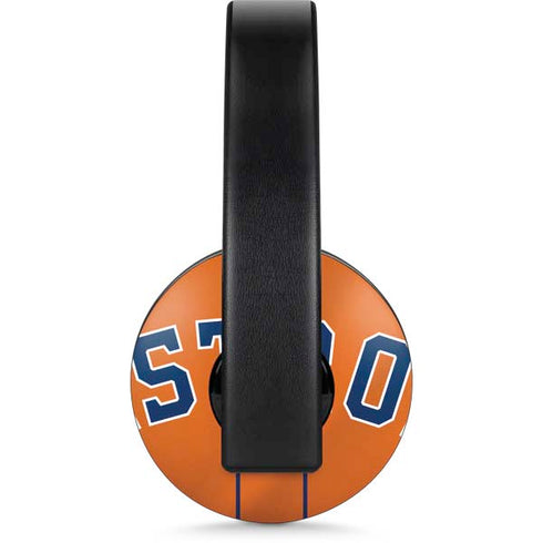 MLB Houston Astros Jersey Alternate PlayStation 4 Gold Wireless Headset Skin