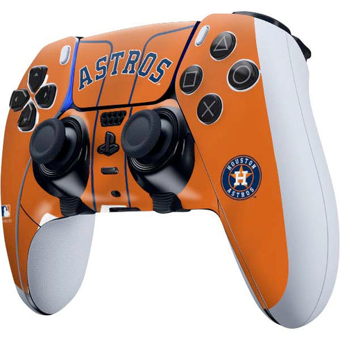 MLB Houston Astros Jersey Alternate PS5 DualSense Edge Pro Controller Skin