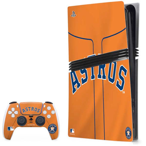 MLB Houston Astros Jersey Alternate PS5 Pro Bundle Skin