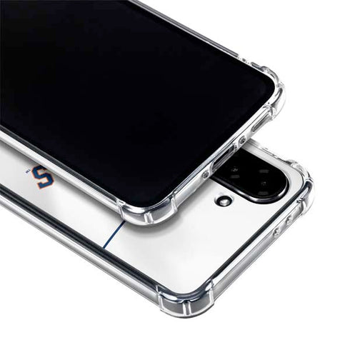 MLB Houston Astros Jersey Galaxy A36 5G Clear Case