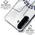 MLB Houston Astros Jersey Galaxy A36 5G Clear Case