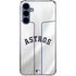 MLB Houston Astros Jersey Galaxy A55 5G Clear Case