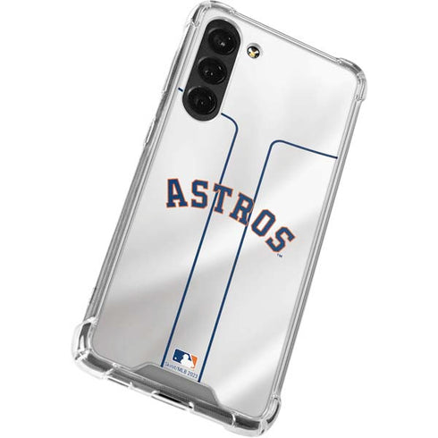 MLB Houston Astros Jersey Galaxy S24 FE Clear Case