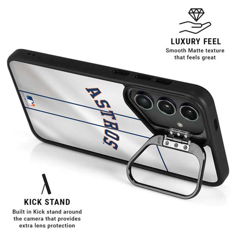 MLB Houston Astros Jersey Galaxy S24 FE Kickstand Case