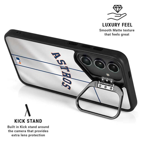 MLB Houston Astros Jersey Galaxy S25 Plus Kickstand Case