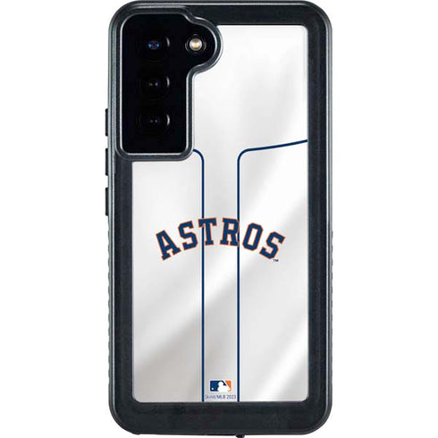 MLB Houston Astros Jersey Galaxy S24 Plus Waterproof Case