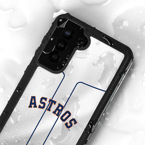 MLB Houston Astros Jersey Galaxy S24 Plus Waterproof Case