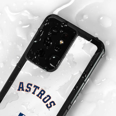 MLB Houston Astros Jersey Galaxy S24 Ultra Waterproof Case