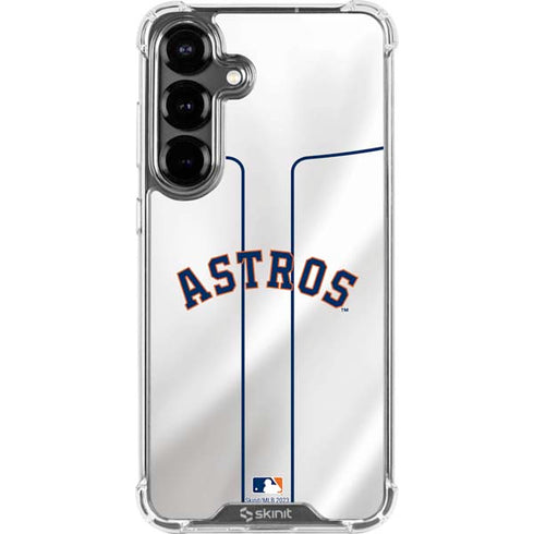 MLB Houston Astros Jersey Galaxy S26 Clear Case
