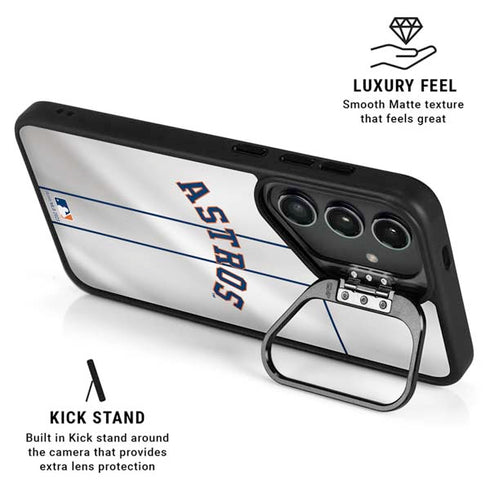 MLB Houston Astros Jersey Galaxy S26 Kickstand Case