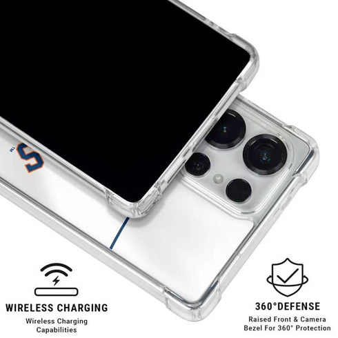MLB Houston Astros Jersey Galaxy S26 Ultra Clear Case