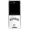 MLB Houston Astros Jersey Galaxy Z Flip6 Clear Case