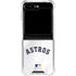 MLB Houston Astros Jersey Galaxy Z Flip6 Clear Case