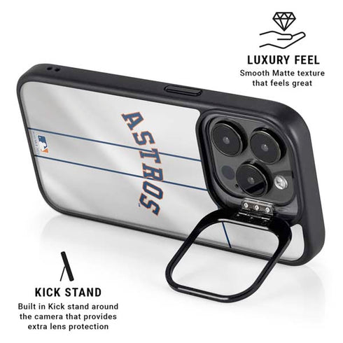 MLB Houston Astros Jersey iPhone 13 Pro Kickstand Case