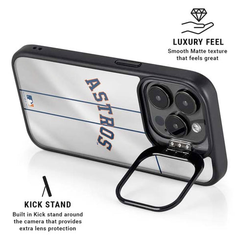 MLB Houston Astros Jersey iPhone 13 Pro Max Kickstand Case