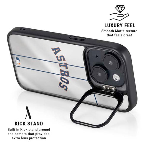 MLB Houston Astros Jersey iPhone 15 Kickstand Case