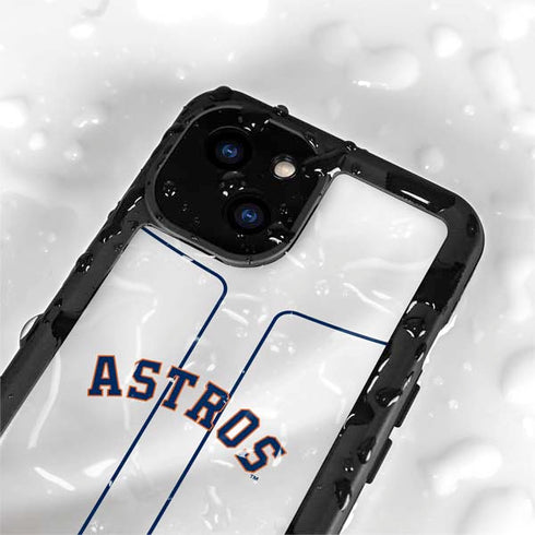 MLB Houston Astros Jersey iPhone 15 Plus Waterproof Case