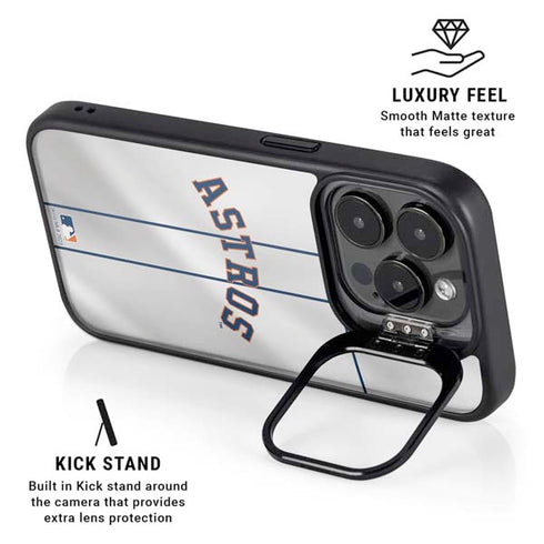 MLB Houston Astros Jersey iPhone 15 Pro Kickstand Case