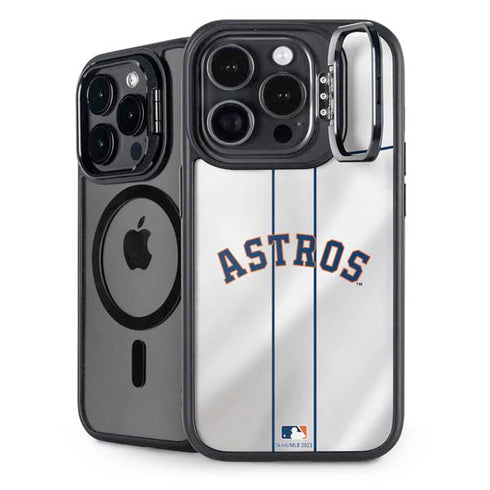 MLB Houston Astros Jersey iPhone 15 Pro Max Kickstand Case