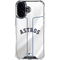 MLB Houston Astros Jersey iPhone 16 Clear Case