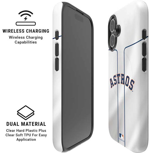 MLB Houston Astros Jersey iPhone 16 Magsafe Impact Case