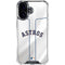 MLB Houston Astros Jersey iPhone 16 Plus Clear Case