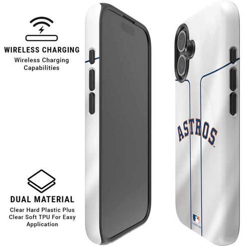 MLB Houston Astros Jersey iPhone 16 Plus Magsafe Impact Case