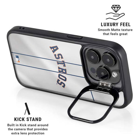 MLB Houston Astros Jersey iPhone 16 Pro Kickstand Case